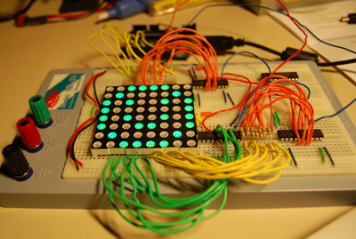 RGB-matris & arduino